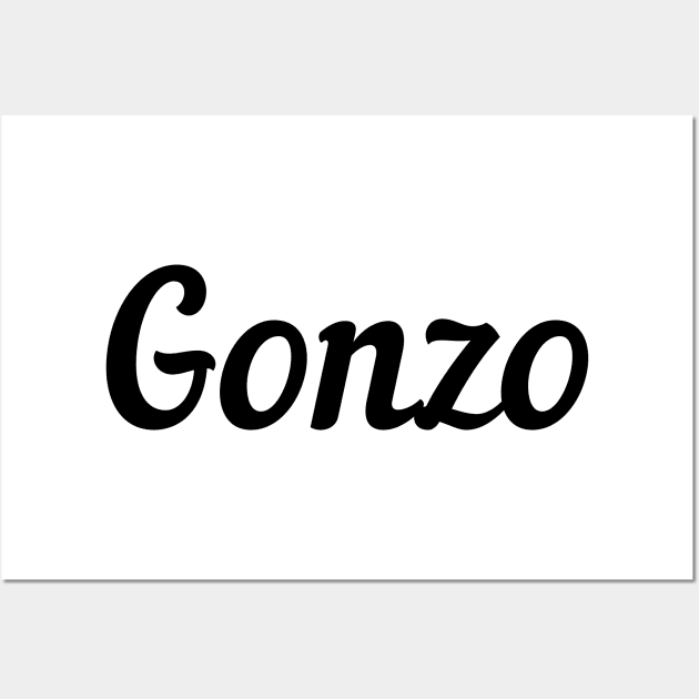 Gonzo (Hunter S. Thompson) Wall Art by The Journalist